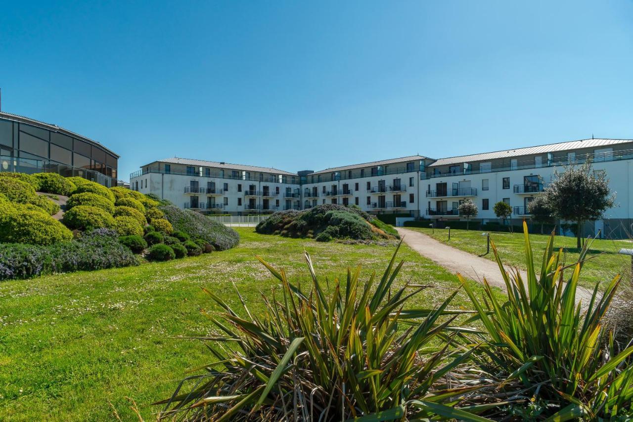Les Sables 504 - Appt Avec Piscine Partagee Apartment Concarneau Bagian luar foto