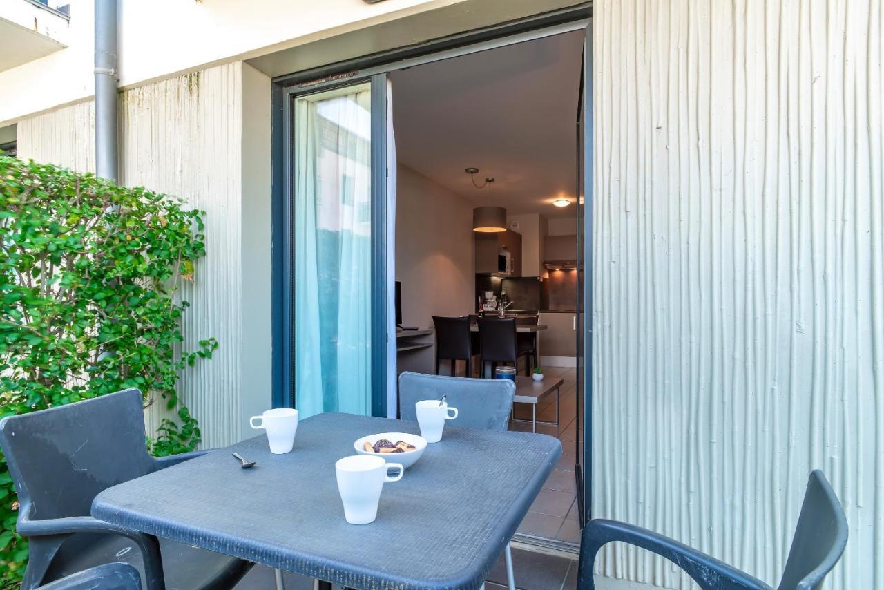 Les Sables 504 - Appt Avec Piscine Partagee Apartment Concarneau Bagian luar foto