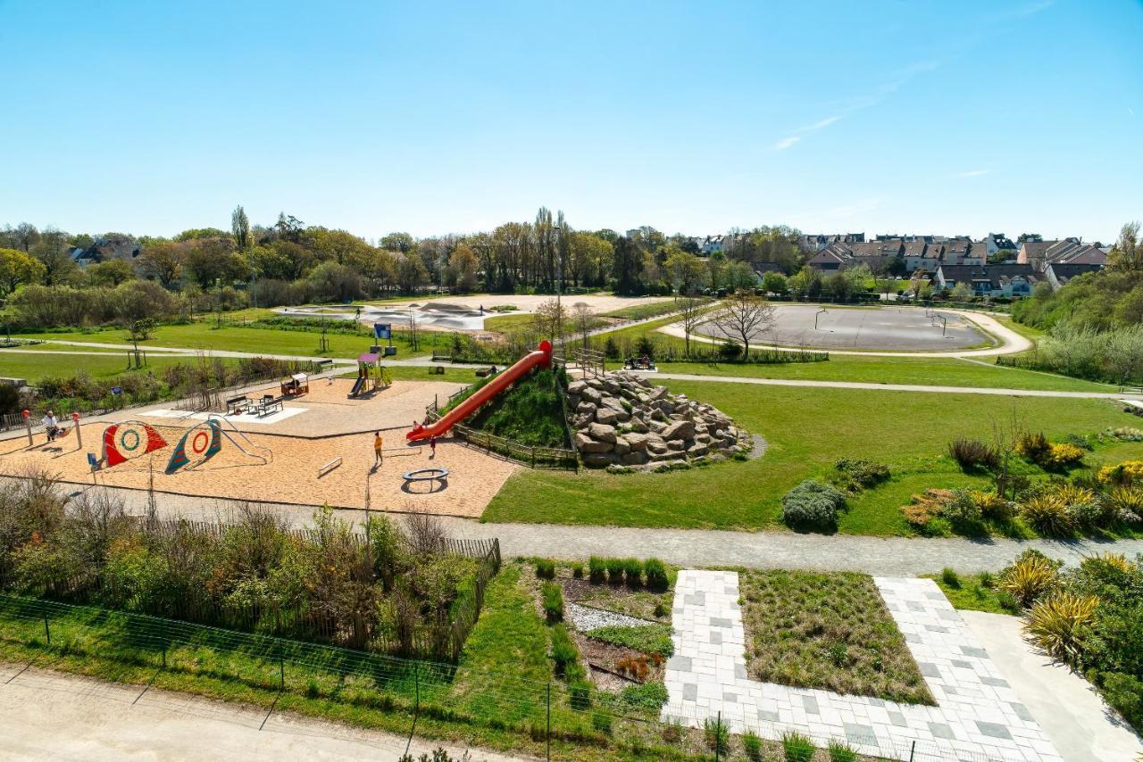 Les Sables 504 - Appt Avec Piscine Partagee Apartment Concarneau Bagian luar foto